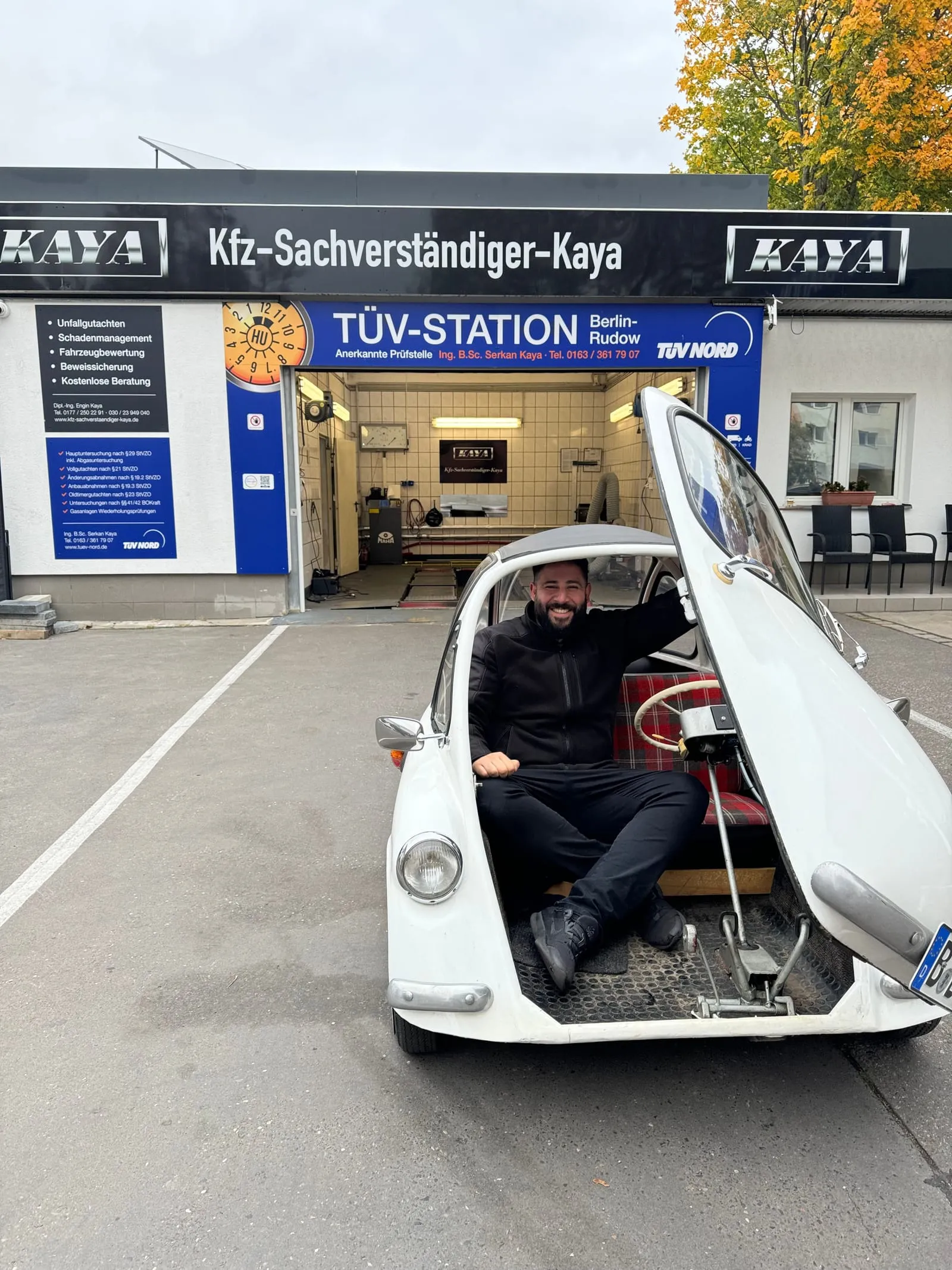 Oldtimer-Begutachtung, Heinkel Kabine